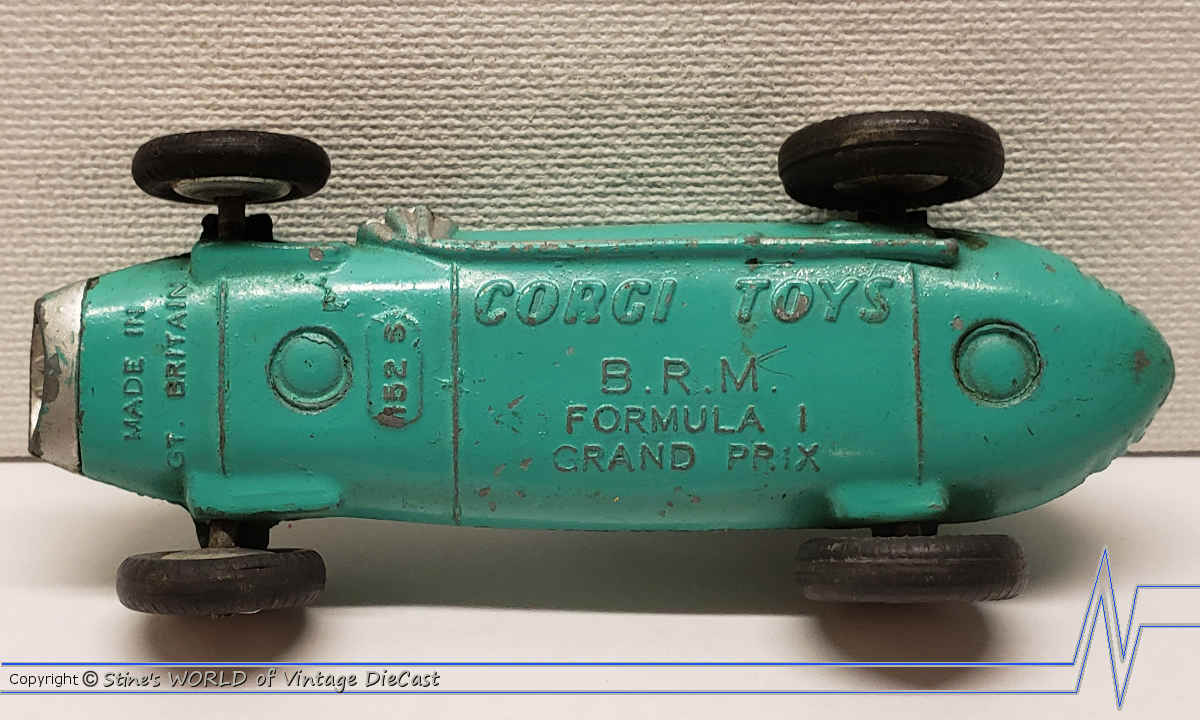 Corgi Toys 152 B.R.M F1 Virtually Mint/Boxed – JK DIE-CAST MODELS