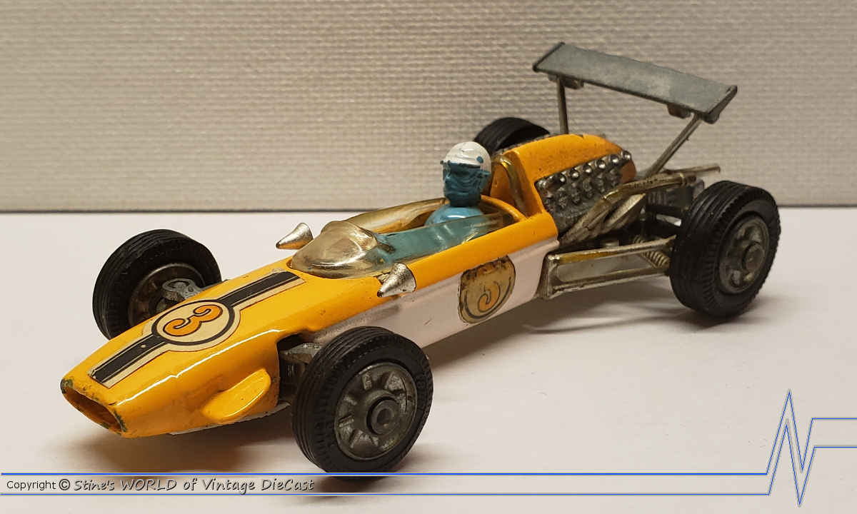 Ancienne Miniature Corgi Cooper Maserati F1 Jaune Belgique N°159 - 1:43