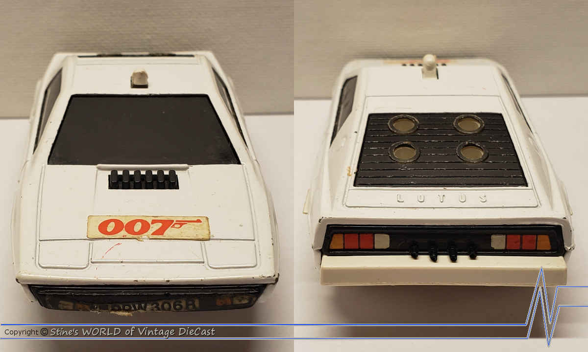 RARE CORGI TOYS 269 - LOTUS ESPRIT JAMES BOND 007 - sans boîte