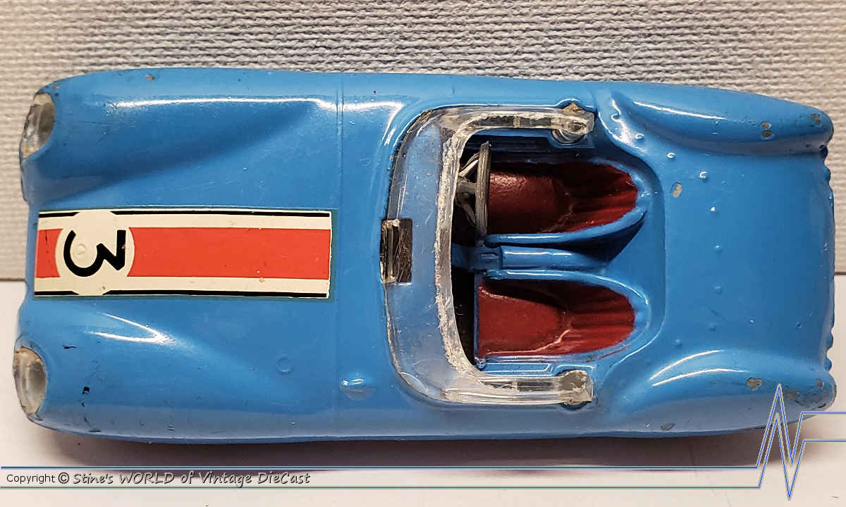 Corgi Toys 151 Lotus Le Mans Racing Car Repro Box