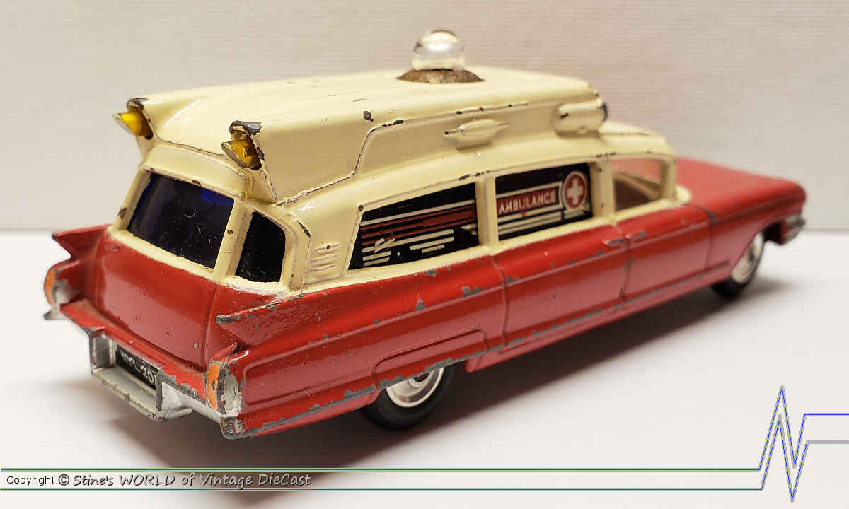 Corgi 437 Superior Ambulance on Cadillac Chassis Boxed as