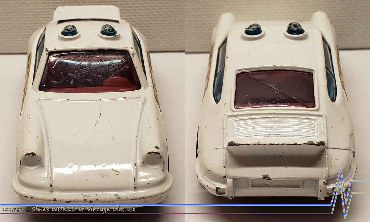 Corgi Junior # 2523 Porsche 911 Police avec Hélicoptere - dans son emballage