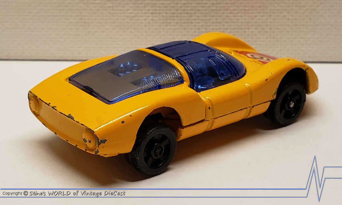 Corgi Toys #60 Porsche Carrera 6 Miniature Métal Vintage - Fabriquée En Angleterre