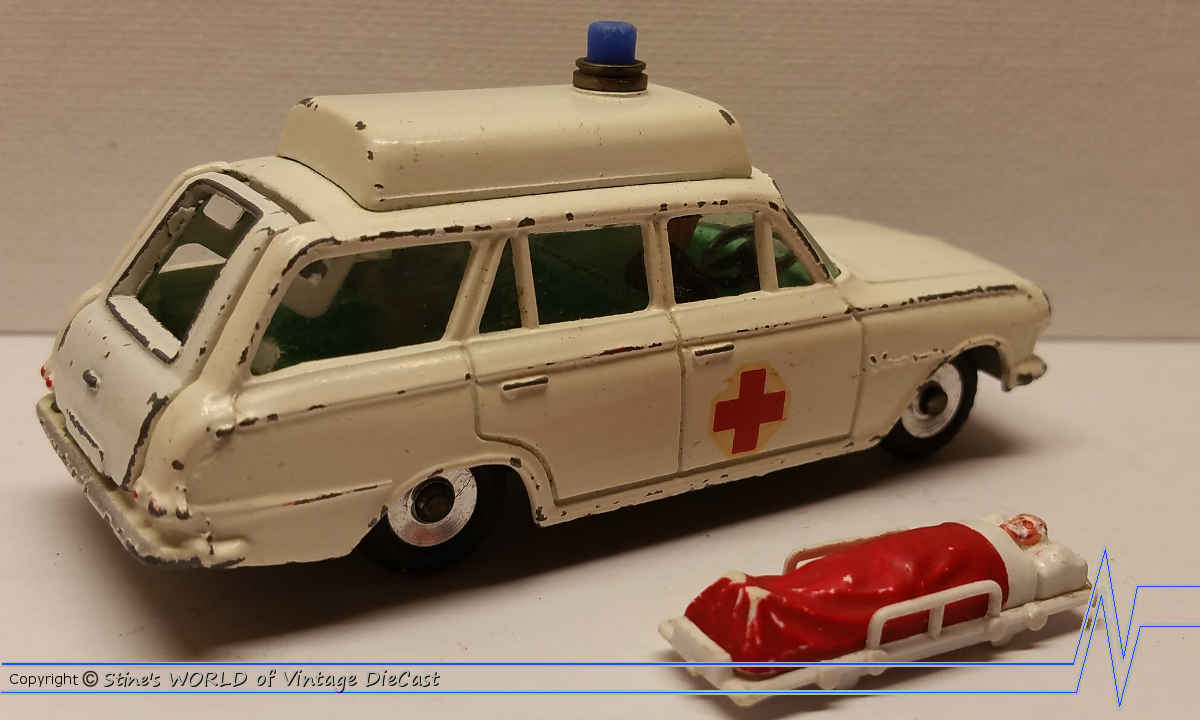 Dinky Toys 278 – Ambulance Vauxhall 1/43 – Boîte D'origine, Très Peu Sortie