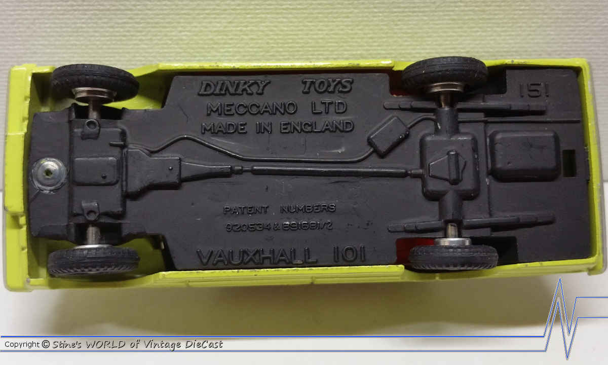 Vauxhall 101 Victor 1967 Dinky Toys Gb Ref151 Pas En Boite D'Origine 1/43