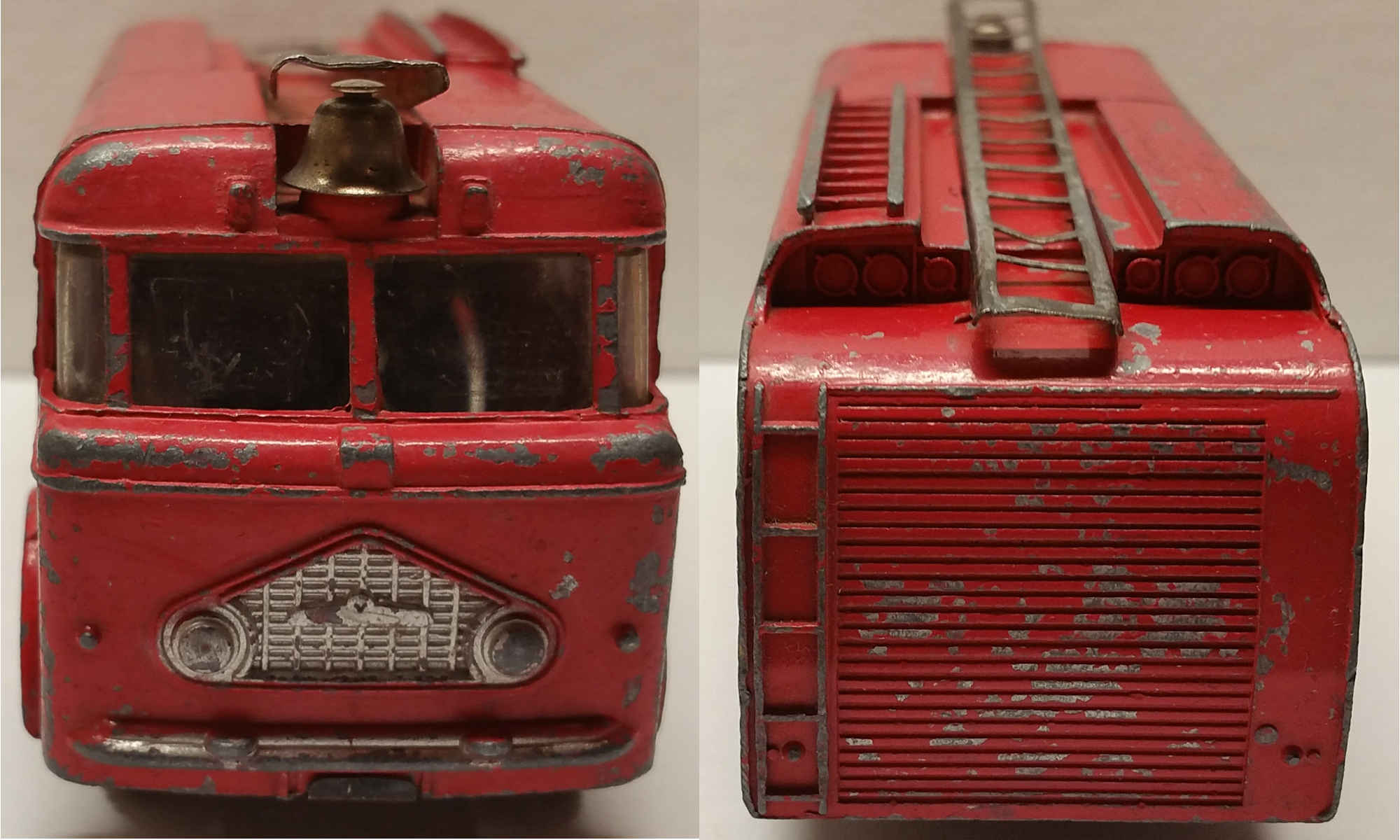 Dinky Toys GB N°259 Camion De Pompiers Commer – Échelle 1/43 – Zamak Rouge