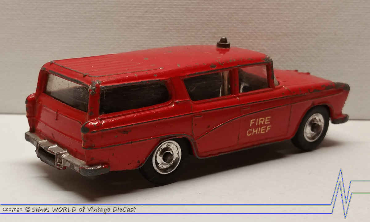 Dinky Toys GB N°257 Nash Rambler – Voiture De Pompiers, Rouge, 1/43, Jamais Jouée