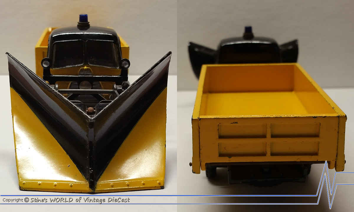 Dinky supertoys snow plough 958 avec sa boite d origine
