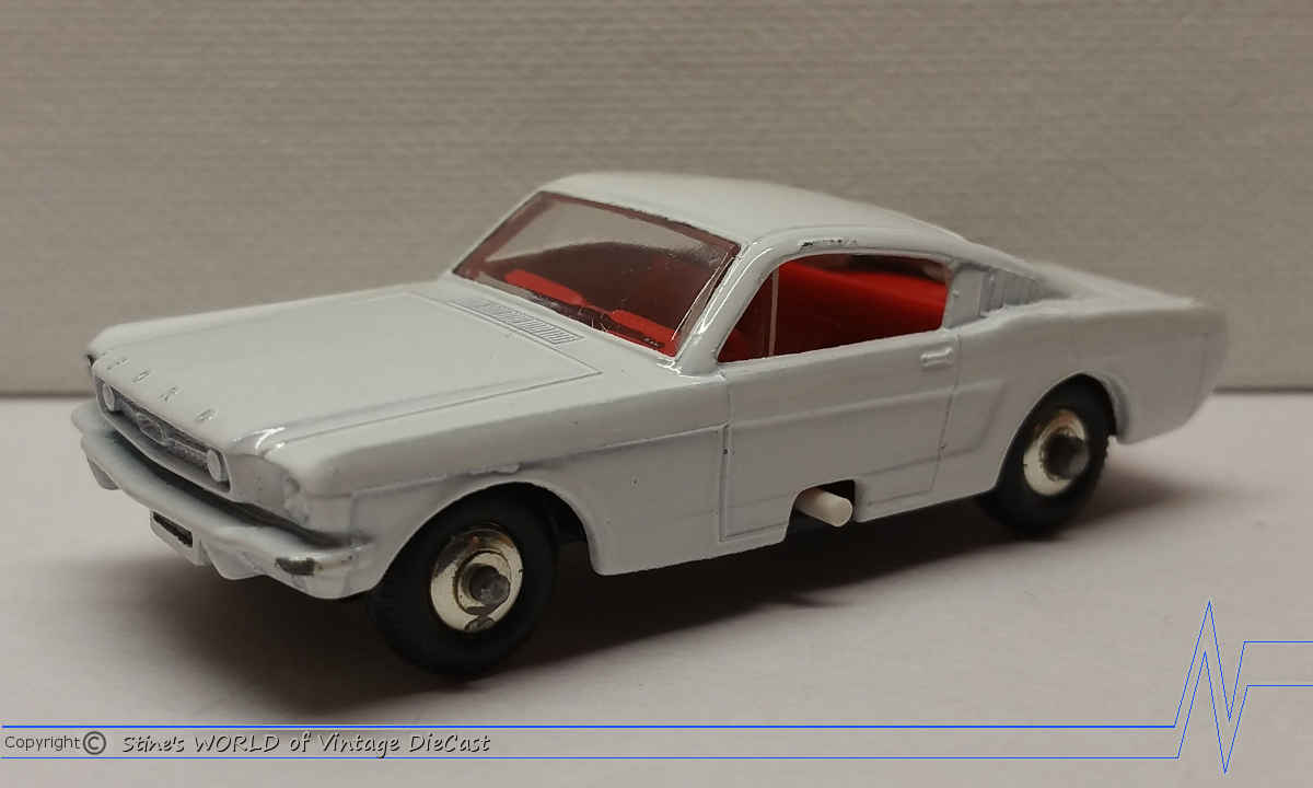 Matchbox Lesney Ford Mustang Orange N°8E – 1966 Angleterre – Collection Vintage