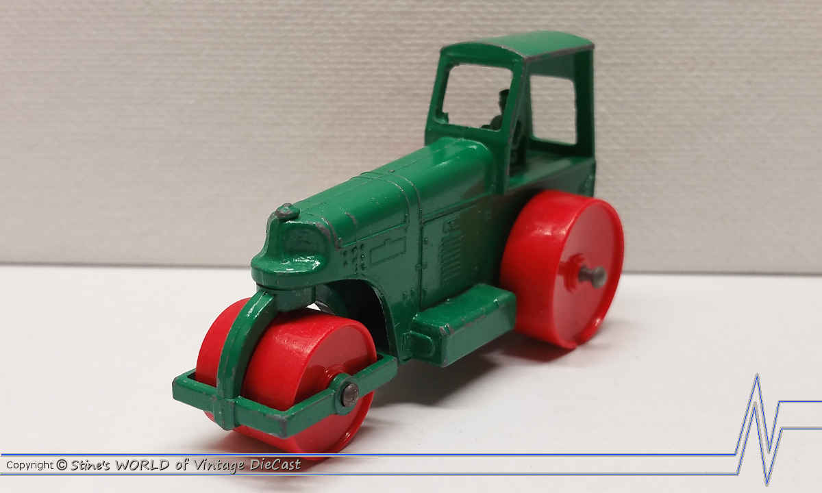 Matchbox Moko 1 – Aveling Barford Road Roller, 2e Version, En Boîte