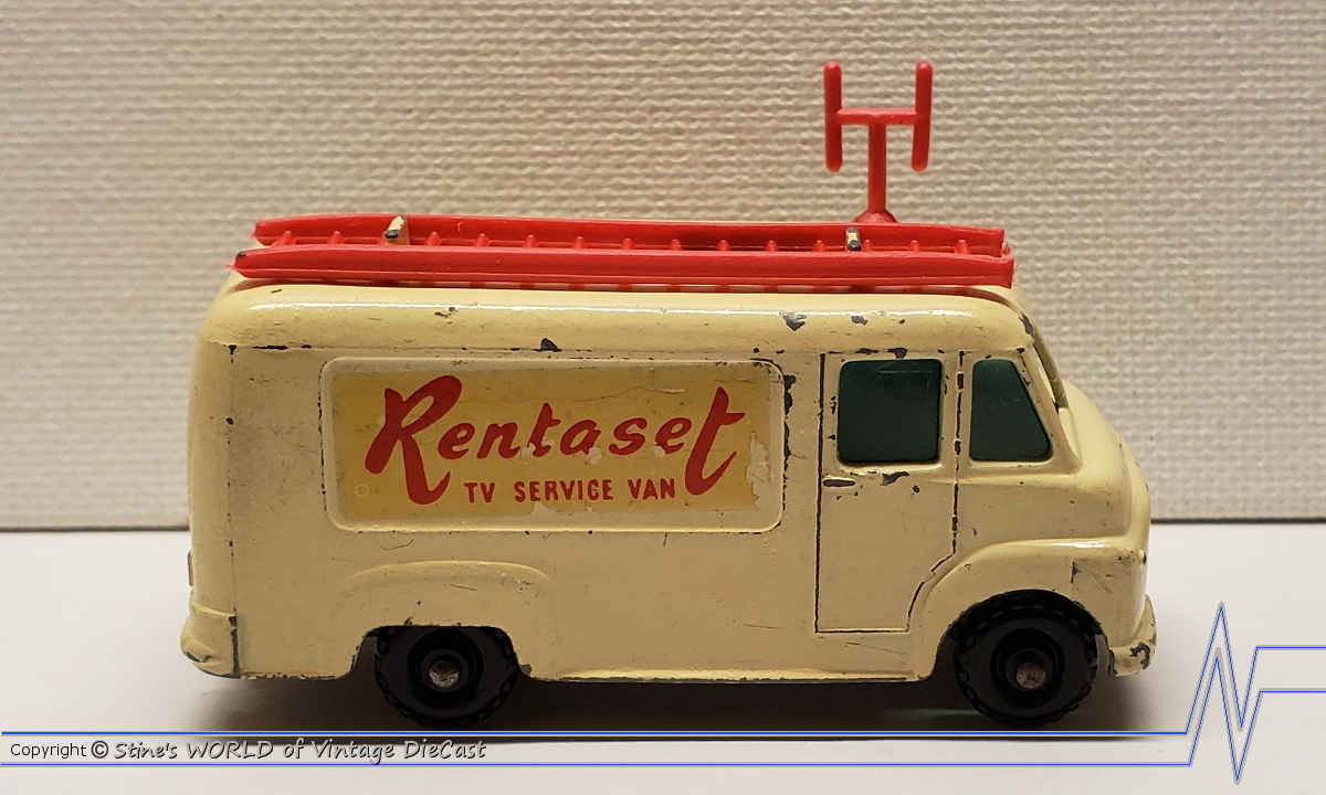 Matchbox Lesney No. 62 - Camionnette TV Service Van - Miniature Vintage