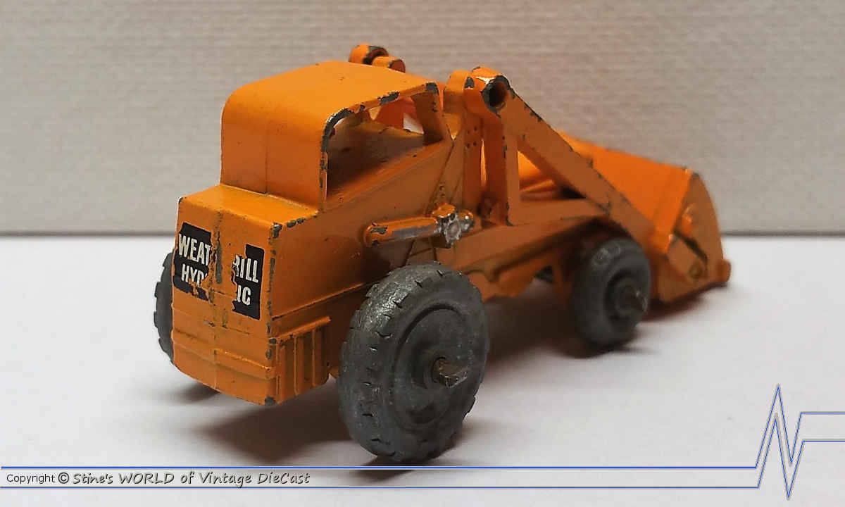 Scatola Di Riproduzione Per Matchbox Lesney Moko 24a - Escavatore Idraulico Weatherill