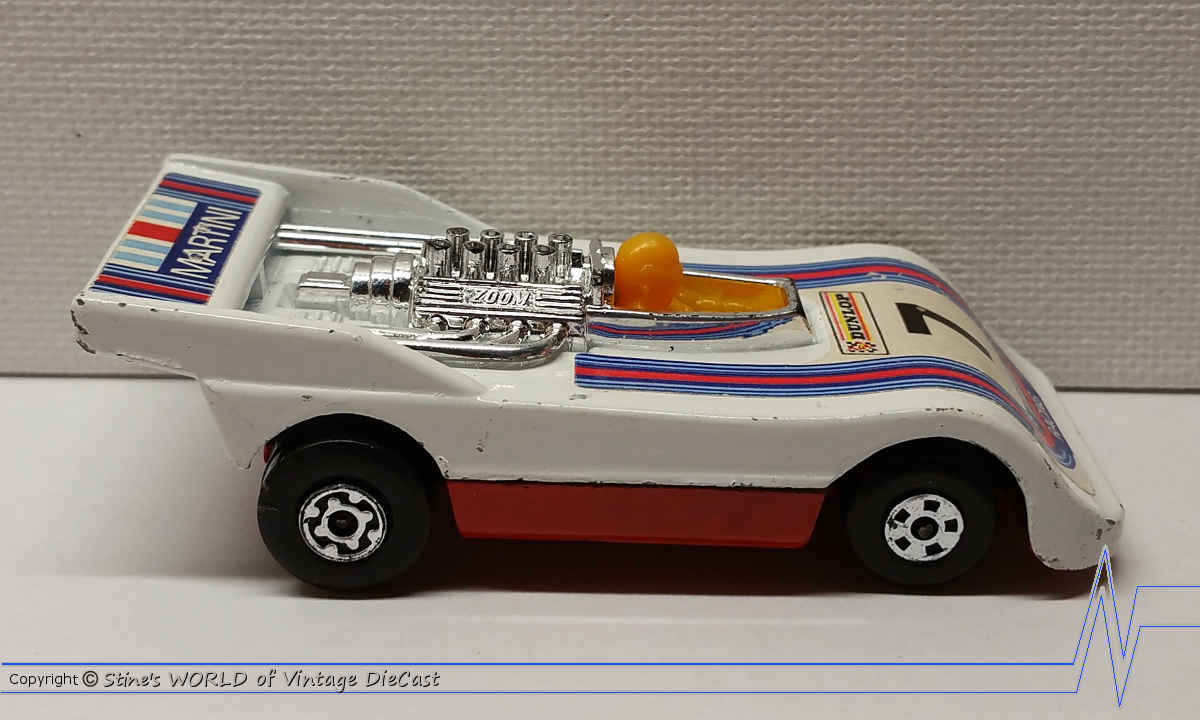 Vintage Matchbox Hi-Tailer MB-5 Team Matchbox Race Car #56 Superfast 1974